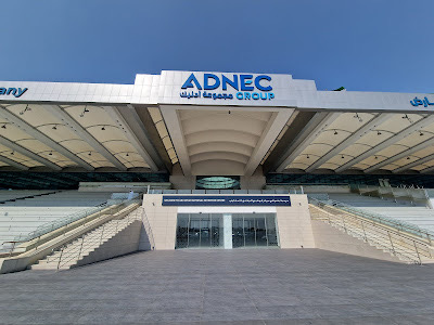 ADNEC stand installation image